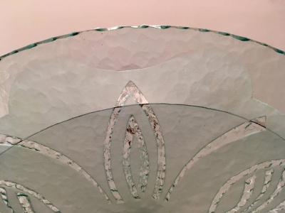  Gl ssner Swedish 1940s Moderne Glass Pendant