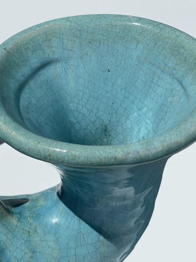  Gladding McBean Assembled Group of Three Gladding McBean Style Koi Fish Vessels Planters