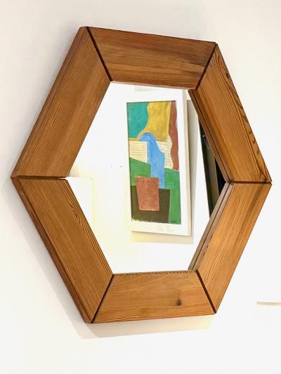  Glas M ster Markaryd Glas M ster Hexagonal Wall Mirror