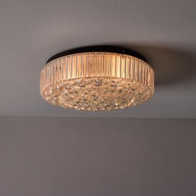  Glash tte Limburg 1960s Helena Tynell Bubble Glass Flush Mount for Limburg