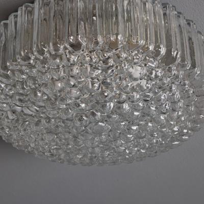  Glash tte Limburg 1960s Helena Tynell Model A668 Bubble Glass Flush Mount for Limburg