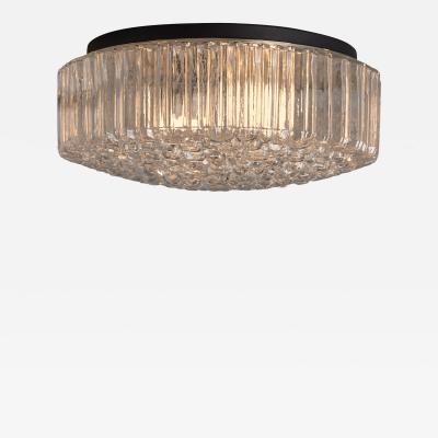  Glash tte Limburg 1960s Helena Tynell Model A668 Bubble Glass Flush Mount for Limburg
