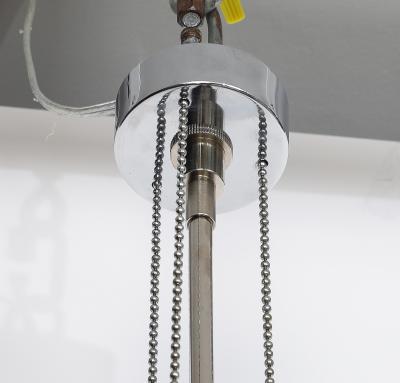  Glash tte Limburg 1970s Large Clear Glass Chandelier by Limburg Pair Available 