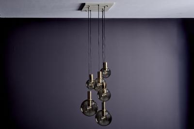  Glash tte Limburg Cascade pendant with six globes by Glash tte Limburg