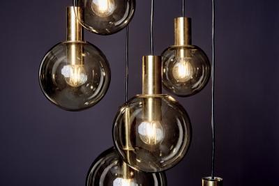  Glash tte Limburg Cascade pendant with six globes by Glash tte Limburg