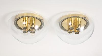  Glash tte Limburg Extra Large 1970s Dome Glass lights By Limburg 3 Available 