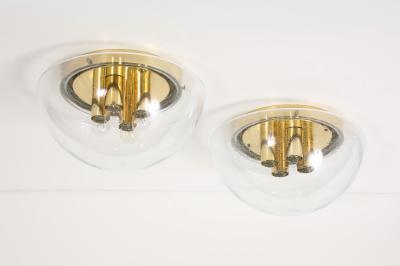  Glash tte Limburg Extra Large 1970s Dome Glass lights By Limburg 3 Available 