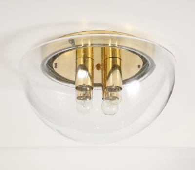  Glash tte Limburg Extra Large 1970s Dome Glass lights By Limburg 3 Available 