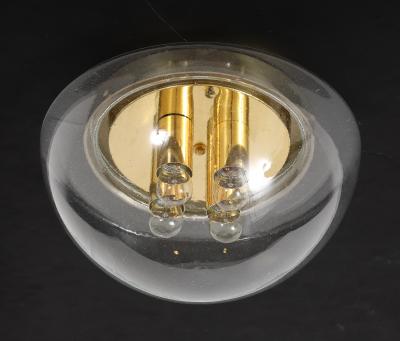  Glash tte Limburg Extra Large 1970s Dome Glass lights By Limburg 3 Available 