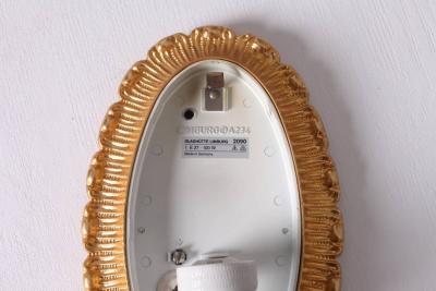  Glash tte Limburg Glass Flush Mounts or Sconces on Gold Plated Base by Glashu tte Limburg