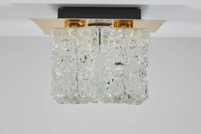  Glash tte Limburg LIMBURG ICE GLASS FLUSHMOUNT