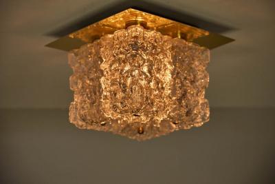  Glash tte Limburg LIMBURG ICE GLASS FLUSHMOUNT