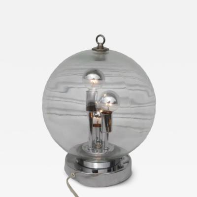  Glash tte Limburg Large Clear Ball Glass Table Desktop Light