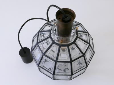  Glash tte Limburg Large Mid Century Modern Pendant Lamp by Glash tte Limburg Germany 1960s