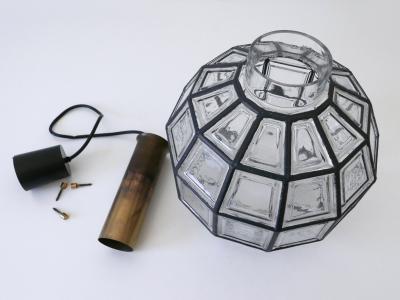  Glash tte Limburg Large Mid Century Modern Pendant Lamp by Glash tte Limburg Germany 1960s