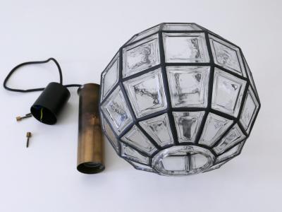  Glash tte Limburg Large Mid Century Modern Pendant Lamp by Glash tte Limburg Germany 1960s