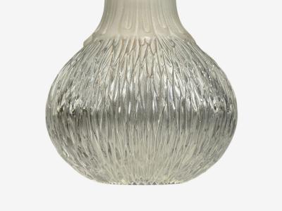  Glash tte Limburg Limburg Glash tte Small Pendant Light Textured Glass Plastic Germany 1970s
