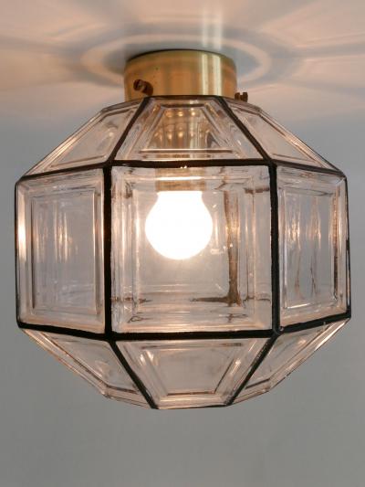  Glash tte Limburg Mid Century Modern Flush Mounts or Ceiling Fixtures by Glash tte Limburg 1960s