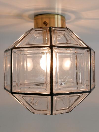  Glash tte Limburg Mid Century Modern Flush Mounts or Ceiling Fixtures by Glash tte Limburg 1960s