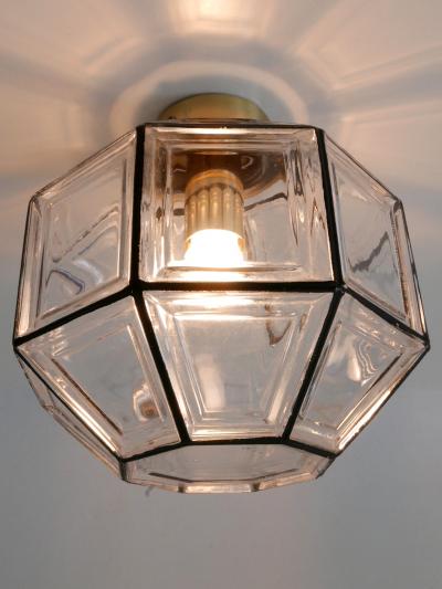  Glash tte Limburg Mid Century Modern Flush Mounts or Ceiling Fixtures by Glash tte Limburg 1960s