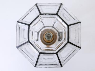  Glash tte Limburg Mid Century Modern Flush Mounts or Ceiling Fixtures by Glash tte Limburg 1960s