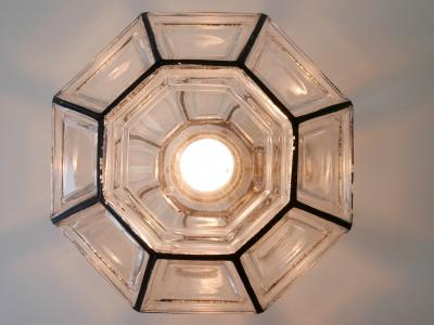  Glash tte Limburg Mid Century Modern Flush Mounts or Ceiling Fixtures by Glash tte Limburg 1960s