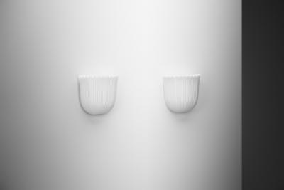  Glash tte Limburg Pair of Model 2877 Wall Lamps by Glash tte Limburg Germany 1970s