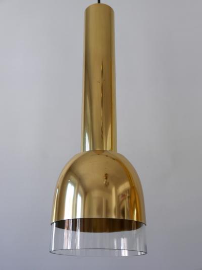  Glash tte Limburg Set of Three Mid Century Modern Pendant Lamps by Glash tte Limburg Germany 1970s