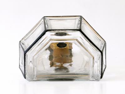  Glash tte Limburg Set of Two Mid Century Modern Sconces or Wall Fixtures by Glash tte Limburg