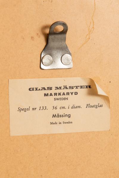  Glasm ster Mirror Model Nr 133 Produced by Glasm ster