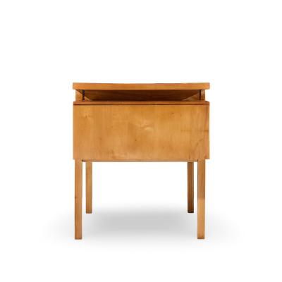  Glenn of California Glenn of California Mid Century Walnut and White Formica Desk