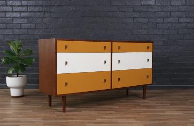  Glenn of California Glenn of California Multi Color Lacquered Walnut Dresser