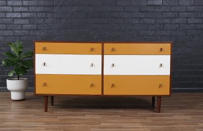  Glenn of California Glenn of California Multi Color Lacquered Walnut Dresser