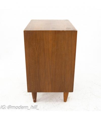  Glenn of California Glenn of California Style Mid Century Single Drawer Walnut Nightstand