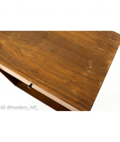  Glenn of California Glenn of California Style Mid Century Single Drawer Walnut Nightstand