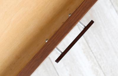  Glenn of California Glenn of California Tambour Door Credenza with Black Formica Top