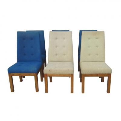  Glenn of California Six Mid Century Modern Glenn of California Dining Chairs