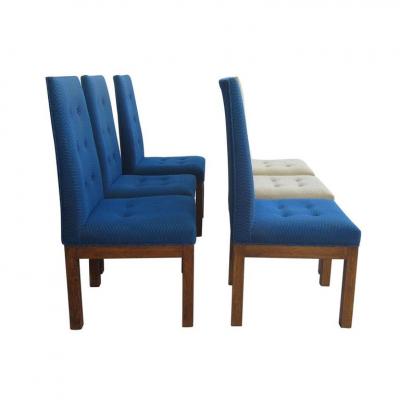  Glenn of California Six Mid Century Modern Glenn of California Dining Chairs