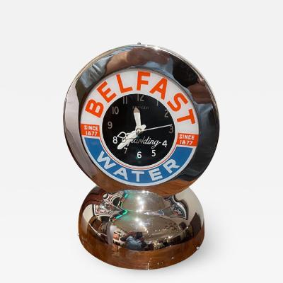  Glo Dial Belfast Glo Dial Sparkling Water Neon Table Clock