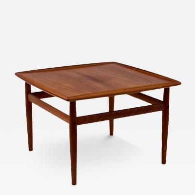  Glostrup M belfabrik Midcentury Danish Modern Teak Side Table Cocktail Table by Grete Jalk