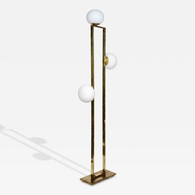  Glustin Luminaires Glustin Luminaires Creation Rectangular Floor Lamps with Globes