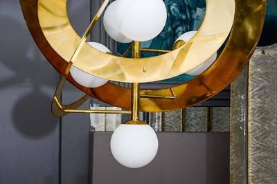  Glustin Luminaires Saturn Chandelier by Glustin Luminaires