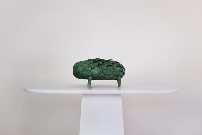  Godeleine de Rosamel GREEN SCULPTURE