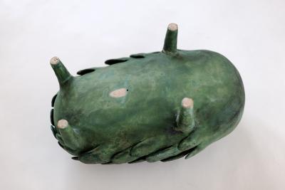  Godeleine de Rosamel GREEN SCULPTURE