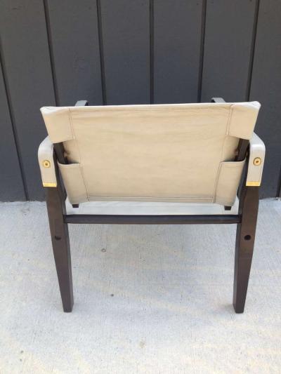  Gold Medal Pair 1950s Grey Leather Goldmedal Chair Co Chairs