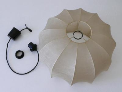  Goldkant Leuchten Mid Century Modern Goldkant Cocoon Pendant Lamp or Hanging Light Germany 1960s