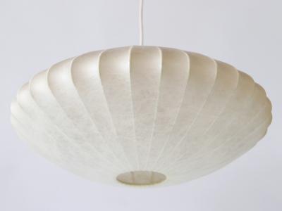  Goldkant Leuchten Rare Mid Century Modern Cocoon Pendant Lamp or Hanging Light by Goldkant 1960s