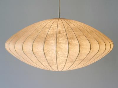  Goldkant Leuchten Rare Mid Century Modern Cocoon Pendant Lamp or Hanging Light by Goldkant 1960s