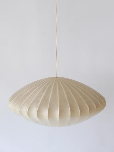  Goldkant Leuchten Rare Mid Century Modern Cocoon Pendant Lamp or Hanging Light by Goldkant 1960s