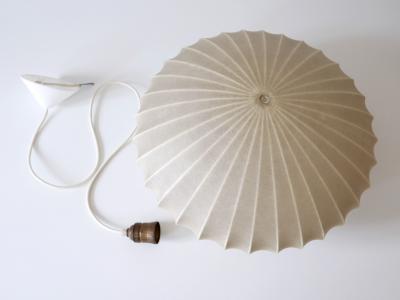  Goldkant Leuchten Rare Mid Century Modern Cocoon Pendant Lamp or Hanging Light by Goldkant 1960s